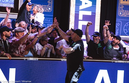 2025 WSOP Main Event: The Grinder builds monster lead with 4 to go, Leo Margets out in seventh