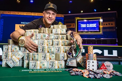 2025 WSOP: The Grinder wins Main Event championship for $10 million